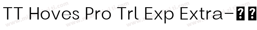 TT Hoves Pro Trl Exp Extra字体转换
